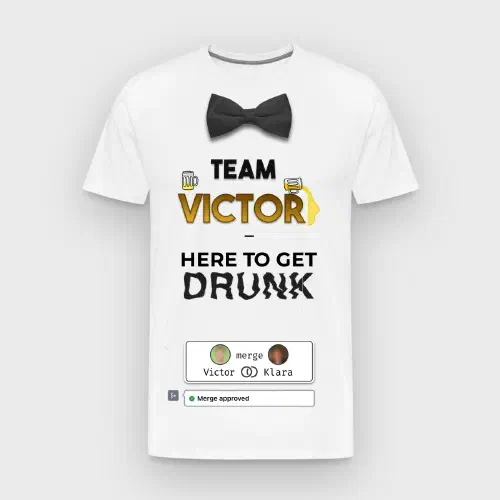 Shirt for bachelor party guests